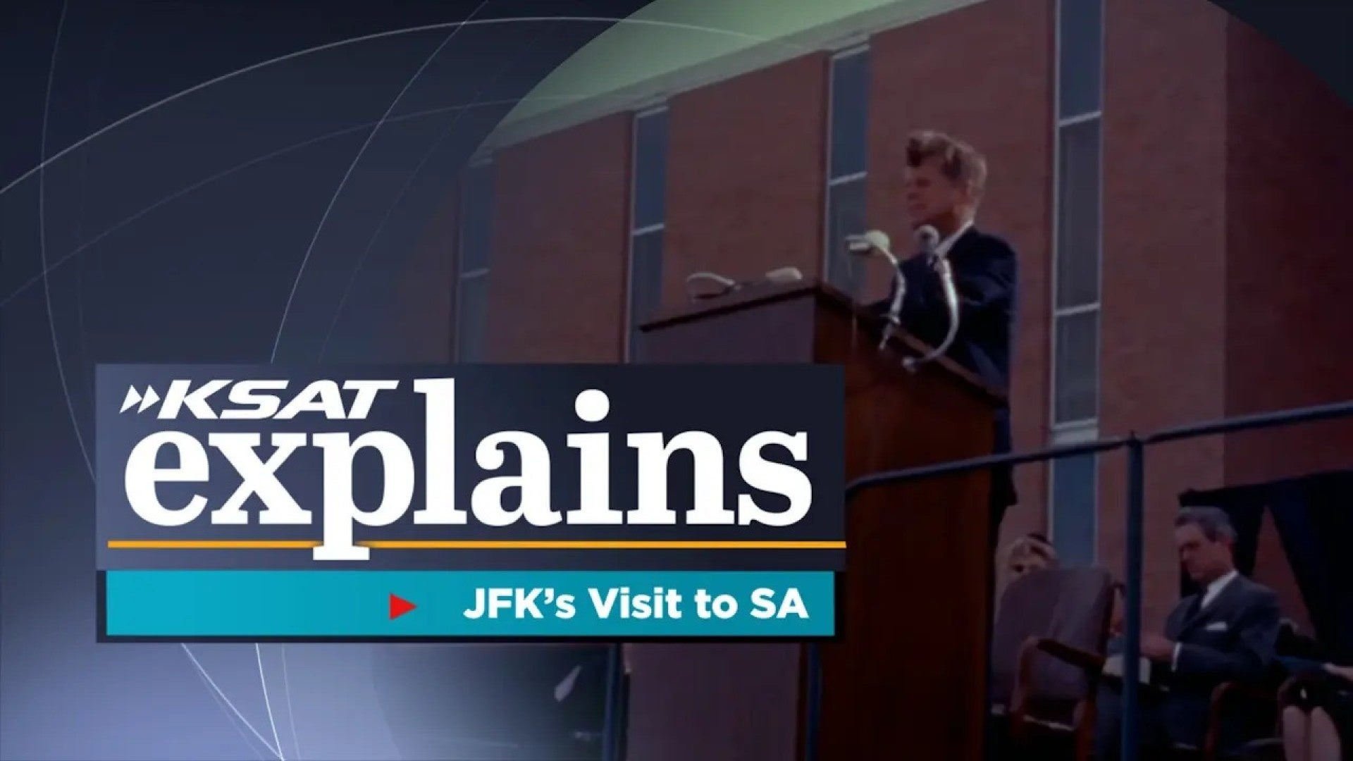 President John F. Kennedy spent time in San Antonio on the day before he was killed in Dallas